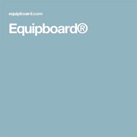 equipboars|equipboard.com.